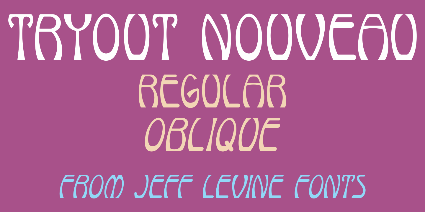 Tryout Nouveau JNL
